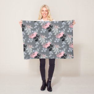Roses Fleecedecke