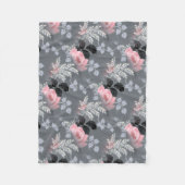 Roses Fleecedecke (Vorderseite)