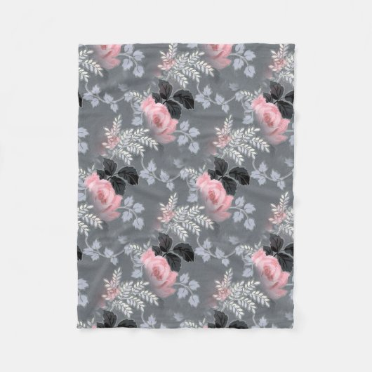 Roses Fleecedecke (Vorderseite)