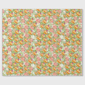 Roses Floral Geschenkpapier (Flach)