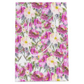 Roses Floral Mittlere Geschenktüte (Vorderseite)