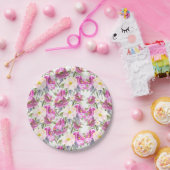Roses Floral Pappteller (Party)