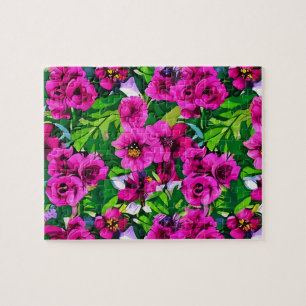 Roses Floral Puzzle