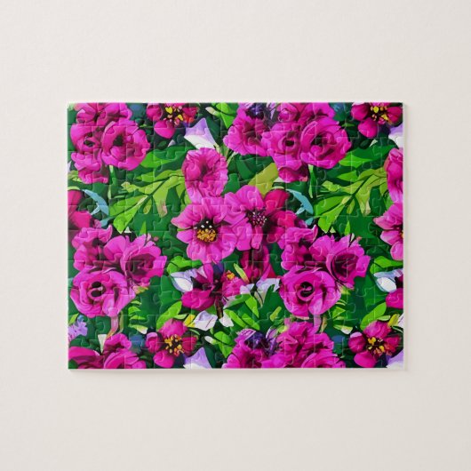 Roses Floral Puzzle (Horizontal)