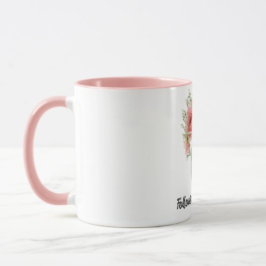 Roses Floral Tasse (Links)