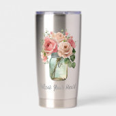 Roses Floral Thermobecher (Vorderseite)