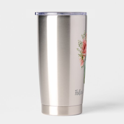 Roses Floral Thermobecher (Rechts)