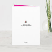 Roses Folded Greeting Card Karte (Rückseite)