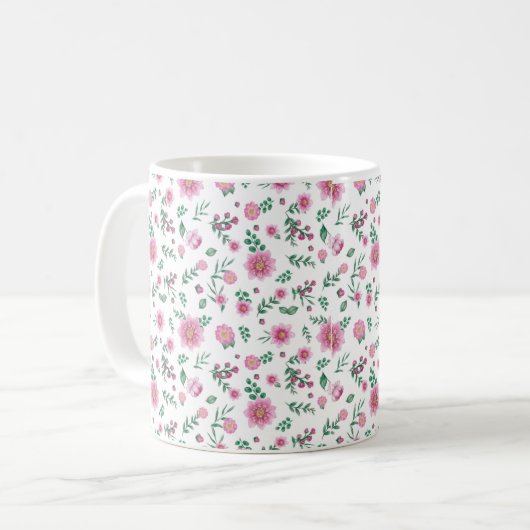 Roses Galore Tasse (Vorderseite Links)