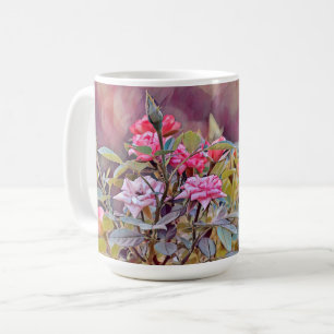 Roses Garden Art Blume Tasse