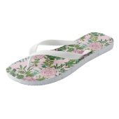 Roses Garden Spring Wedding Badesandalen (Schrägansicht)