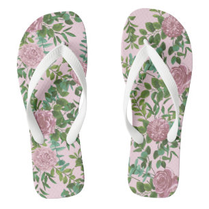 Roses Garden Spring Wedding Badesandalen