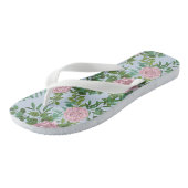 Roses Garden Spring Wedding Badesandalen (Schrägansicht)