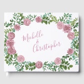 Roses Garden Spring Wedding Gästebuch (Vorderseite)