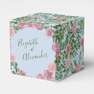 Roses Garden Spring Wedding Geschenkschachtel