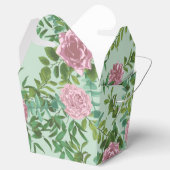 Roses Garden Spring Wedding Geschenkschachtel (Geöffnet)
