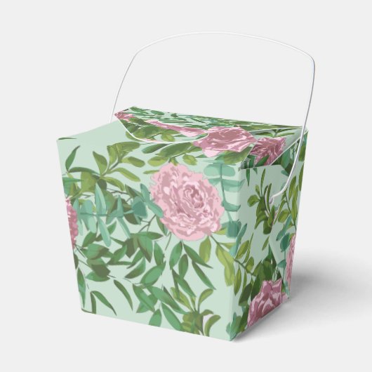 Roses Garden Spring Wedding Geschenkschachtel (Vorderseite)