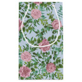 Roses Garden Spring Wedding Kleine Geschenktüte (Rückseite)