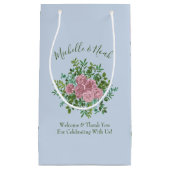 Roses Garden Spring Wedding Kleine Geschenktüte (Vorderseite)