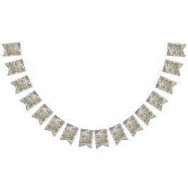 Roses Garden Spring Wedding Wimpelkette