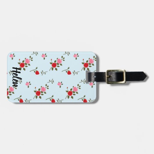 Roses Gepäckanhänger (Vorderseite horizontal)