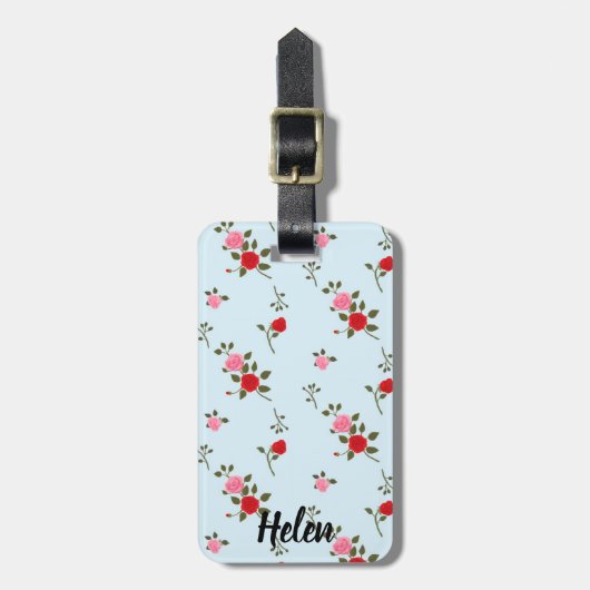 Roses Gepäckanhänger (Vorderseite vertikal)