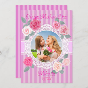 Roses Happy Mother Day Card Karte