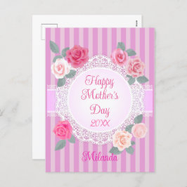 Roses Happy Mother Day Feiertagspostkarte