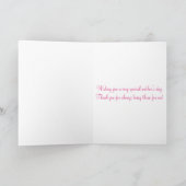 Roses Happy Mother Day Karte (Innenseite)