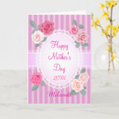 Roses Happy Mother Day Karte (Gelbe Blume)