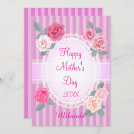 Roses Happy Mother Day Karte