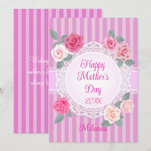 Roses Happy Mother Day Karte