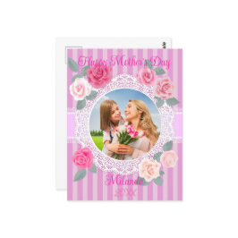 Roses Happy Mother Day Postkarte