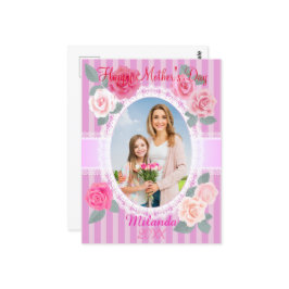 Roses Happy Mother Day Postkarte