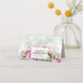 Roses Hochzeitsfeiern Platzkarten (Rückseite)