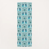 Roses In a Rough Patch Aqua Yogamatte (Vorderseite)