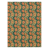 Roses In Various Shades Of Orange And Yellow Tischdecke (Vorderseite)