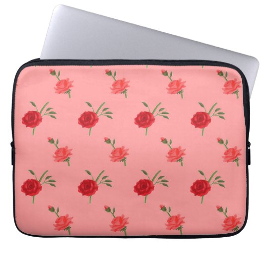 Roses Laptopschutzhülle (Vorderseite)