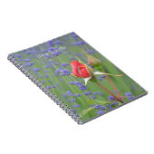 Roses Lavender Floral (my photography) Notizblock (Rechte Seite)