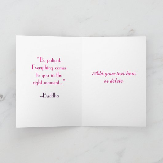 Roses Mandala, Greeting Card Karte (Innenseite)