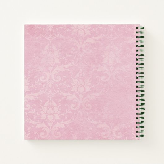 Roses Mint Dankbarkeit Dankbarkeit Journal Notizblock (Rückseite)