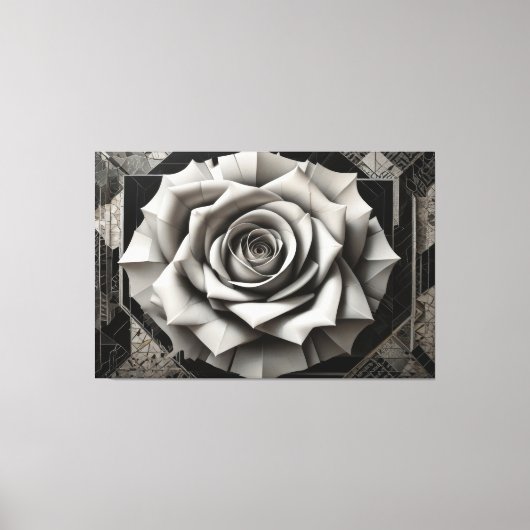 Roses of Fractured Light Leinwanddruck (Vorderseite)