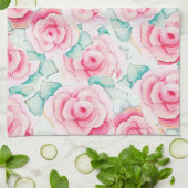 Roses paño de cocina geschirrtuch (Gefaltet)