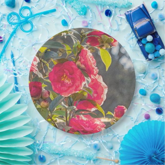 Roses  pappteller (Party)