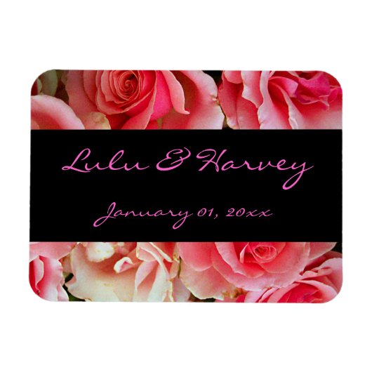 Roses Personal Magnet (Horizontal)
