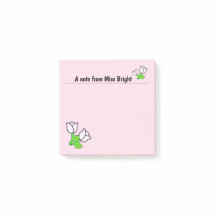 Roses - Post-it-Hinweise