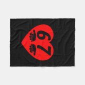 Roses Red Blah Six Seven Funny Valentine Meme Love Fleecedecke (Vorderseite (Horizontal))