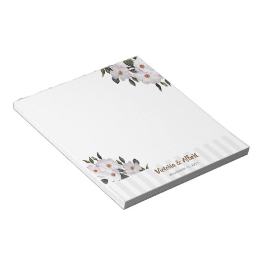 Roses Roses Blumencocktail Bar Settecentesimo Notizblock (angewinkelt)