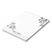 Roses Roses Blumencocktail Bar Settecentesimo Notizblock (Rotiert)