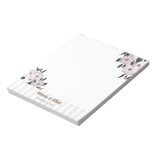 Roses Roses Blumencocktail Bar Settecentesimo Notizblock (Rotiert)